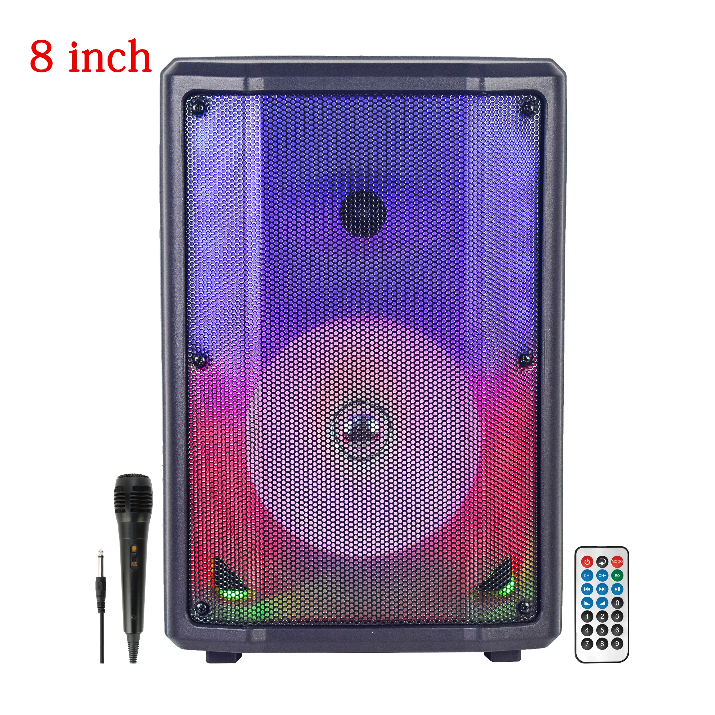 Custom Fire Led Light 8 Inch Harman Kardon Speaker Karaoke