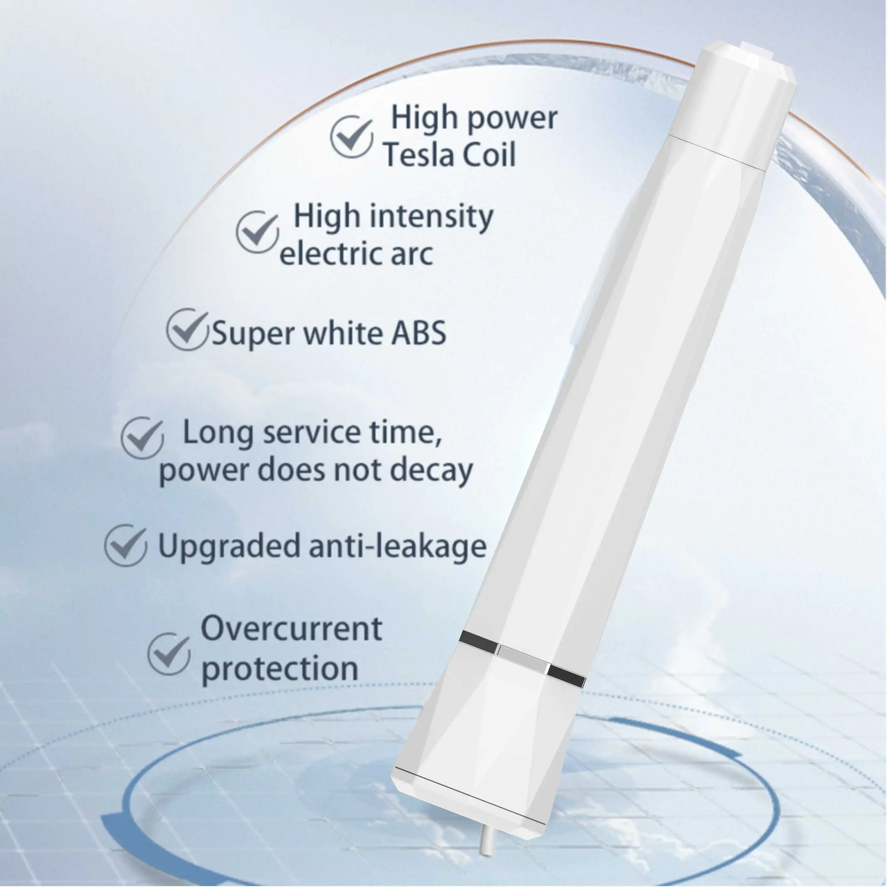 Derma Wand PRO High Frequency Facial Wand – Anti-Aging Skin Care Device, 1-Year Warranty