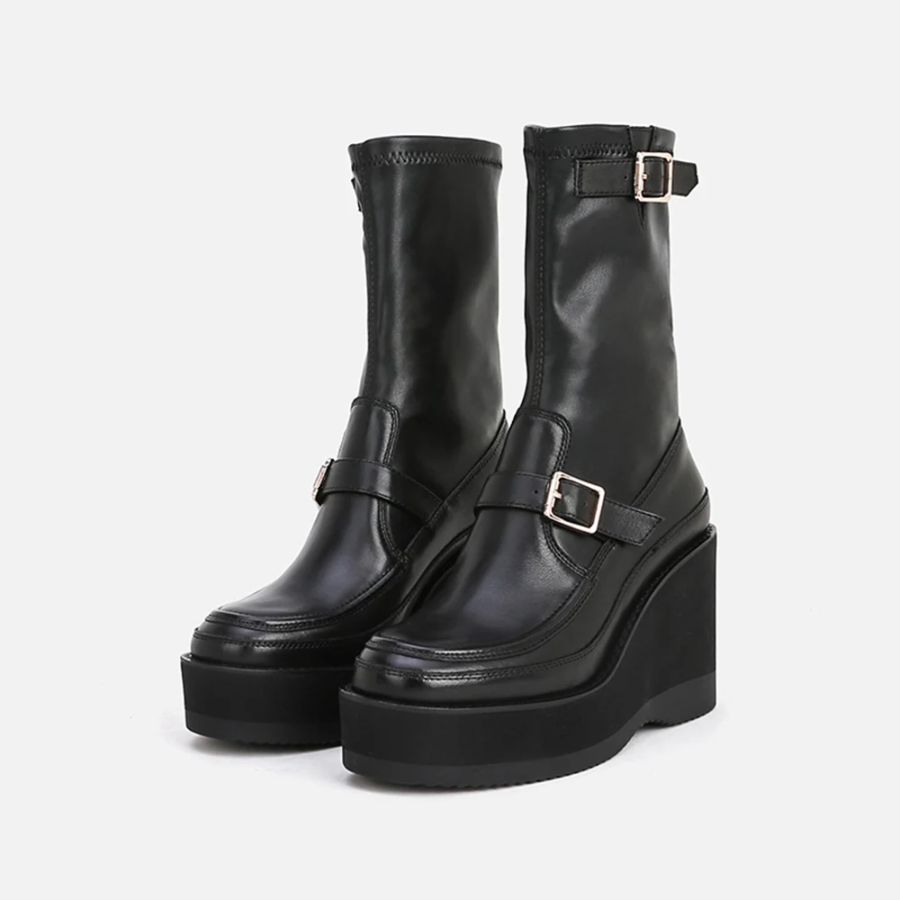 extreme chunky platform boots