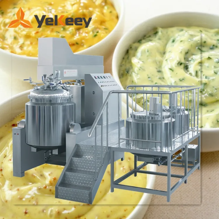 ZJR серия вакуумная эмульгирующая мешалка 250 Л для майонеза