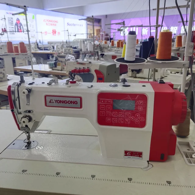 Used Industrial Sewing Machine Single Step Motor Drive Lockstitch Sewing Machines