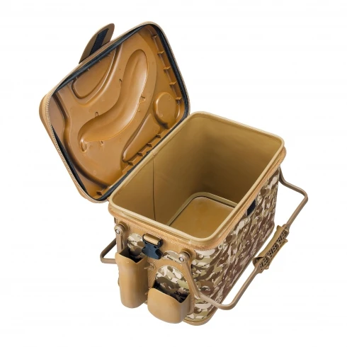 Customized EVA Fishing Gear Storage Box Waterproof Fishing Bucket with Adjustable Shoulder Strap Organizing Your Fishing Items