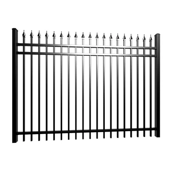 Ornamental Quality Extra Strong 6ft 8ft Zinc Galvanized Steel Fencce ...