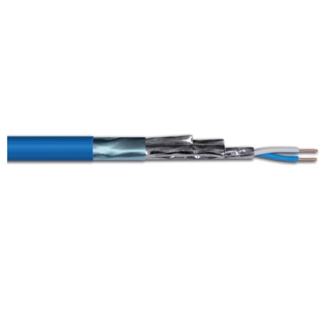 High Speed Data Transmission CAT7 FTP 23AWG PVC IEC 332-1 Communication Cables