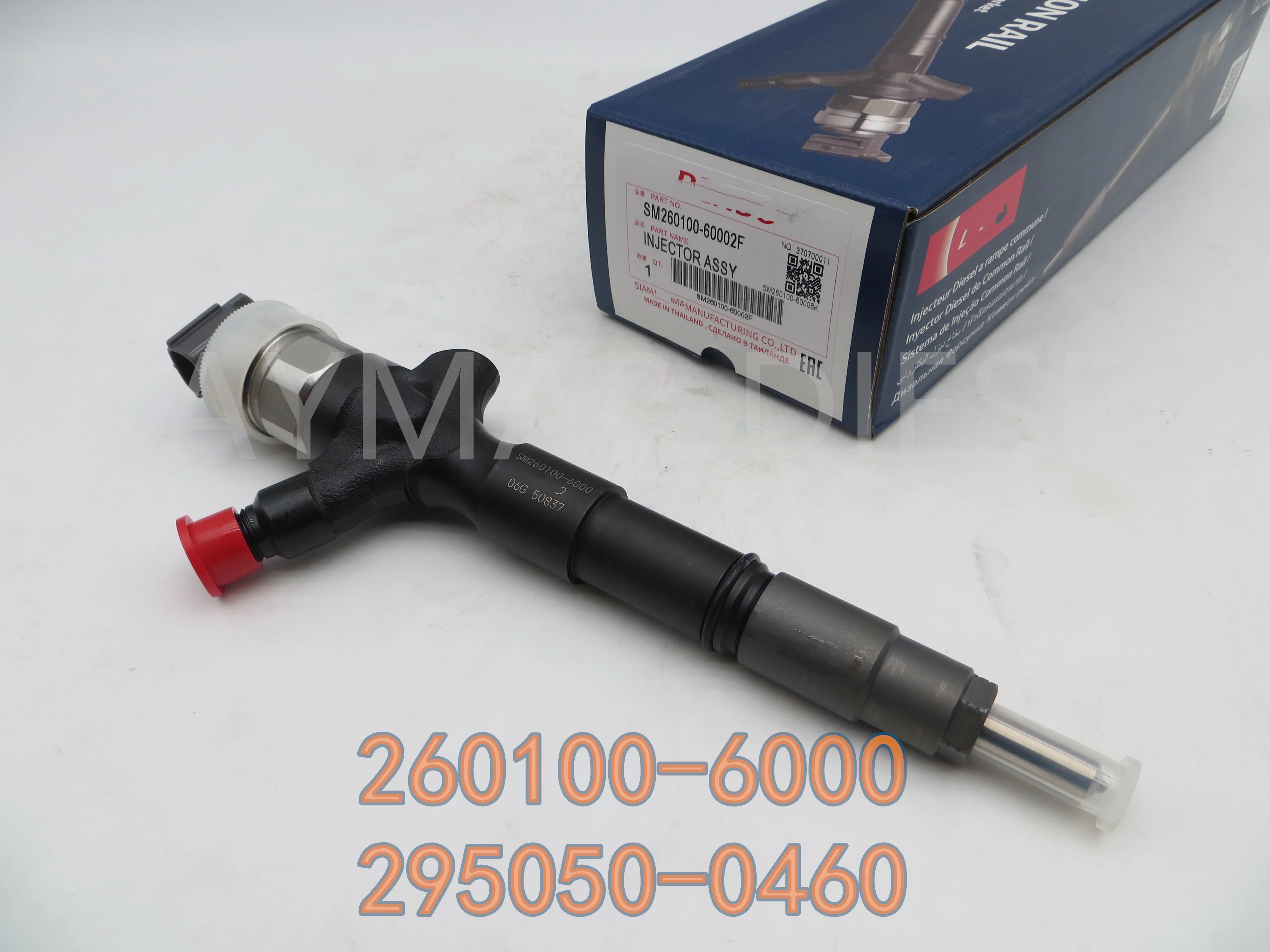 Genuine New Diesel Common Rail Fuel Injector 260100-6000, 295050-0460 ...