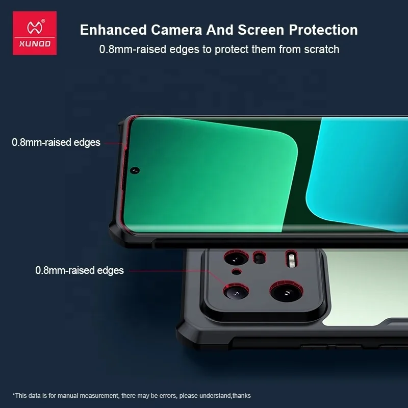 Xundd for Redmi Note 13 14 4G Case for Redmi Note 13 14 Pro Plus Shockproof Case Protective Transparent Cover for POCO X6 X7 Pro