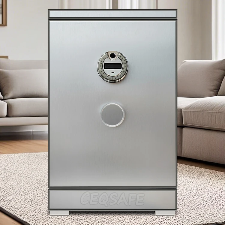 CEQSAFE Hot Selling TUYA APP WIFI Anti-theft Storage Cabinet Password Fingerprint Lock Safe Deposit Box