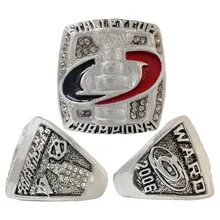 NHL 2006 Carolina Hurricane Championship Ring Custom Alloy Men's High Quality Jewelry Fashion Ring Manufacturers Direct