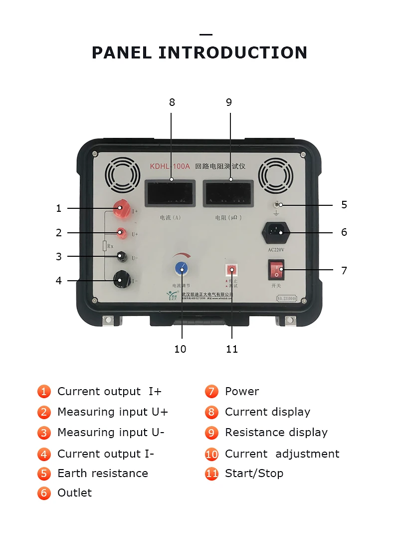 Loop resistance tester circuit resistance tester buy contact