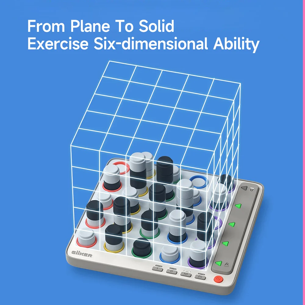 Giiker Smart Four Connected 5x5x5 3D Four in A Row Board Game description image 4