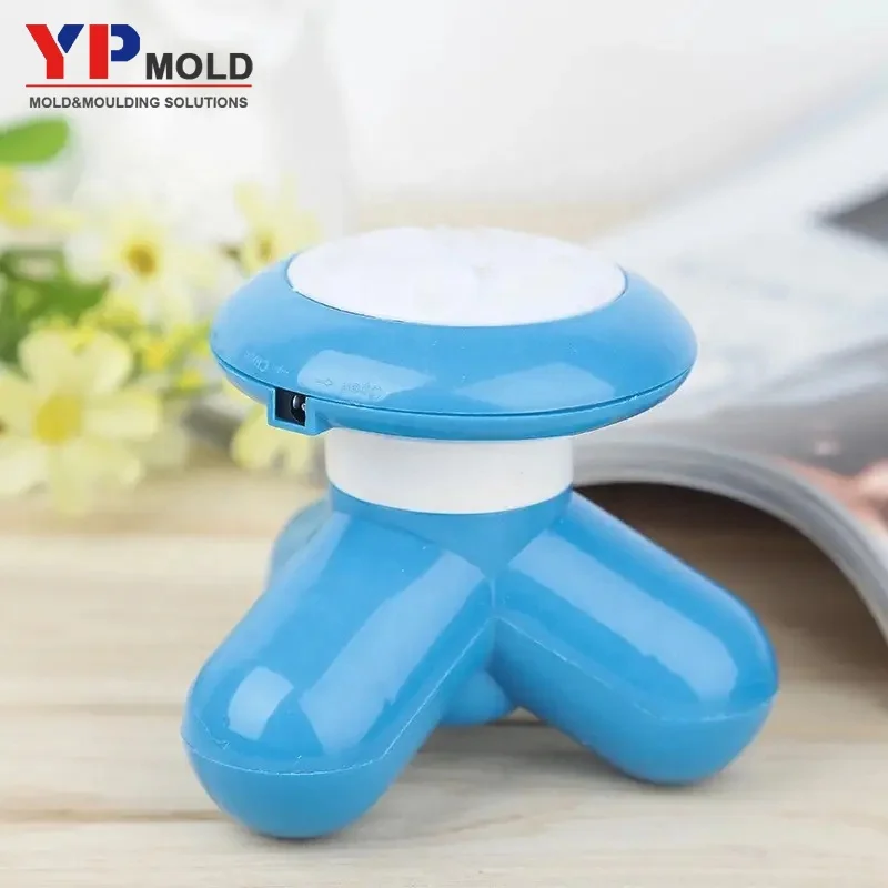 Plastic Molding Portable Triangular Point Vibration Neck Massager Plastic Injection Mould Mold for Pp Plastic