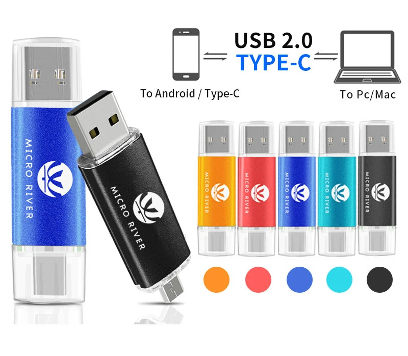 Otg Android 2.0 Usb Flash Drive Type C - Wholesale Available