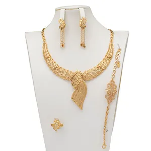 Fine Jewelry Necklaces Sets 14k Gold Plated Jewelry Wholesale Italian Charm Bracelet