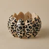 Leopardo beige cálido