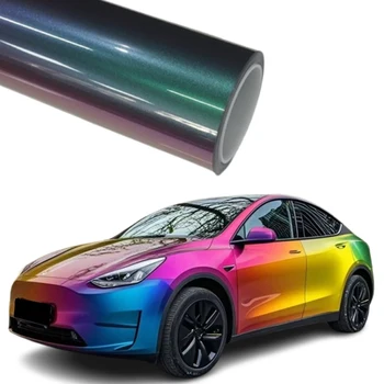 Glossy Grass Green Red TPU Coating PPF Self Healing Automotive Vinyl Body Heat Repairing Colored Sticker Car Wrapping Films