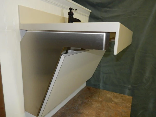 ADA Brackets for Floating Vanities-Easy Installation Durable Support