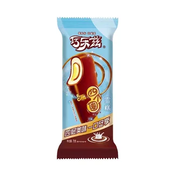 Ili Qiao Lotz Qiao Crisp Fruit Ice Cream Bar Four-Ring Qiao Love Cold Drink in Bag Packaging