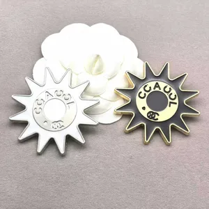 Adjuster Brand Letter Brooch New Style Simple Temperament  Accessories Men's and Women's Shirt Suit Accessories