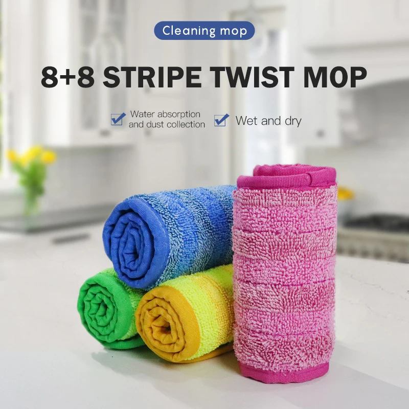 High Quality Super Absorbing Microfiber Cleaning Mop Pads Microfiber