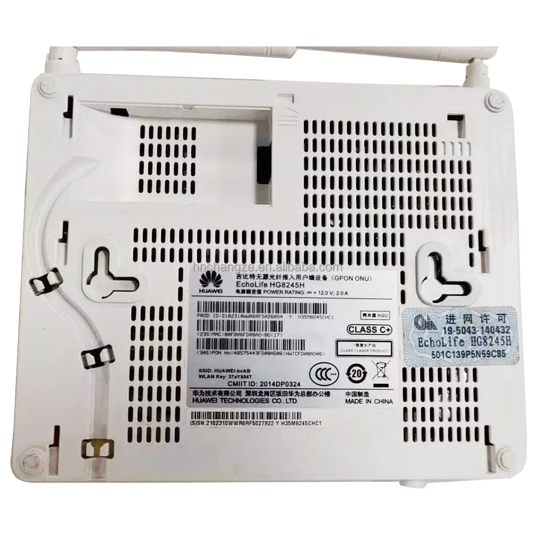 全新的ftth华为hg8245h Gpon Onu，带4ge + 2pots/voice + Wifi + 1usb 8245h Buy