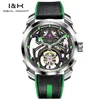 PU Silver green point