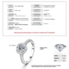 Moissanite+GRA Certificate-White Gold