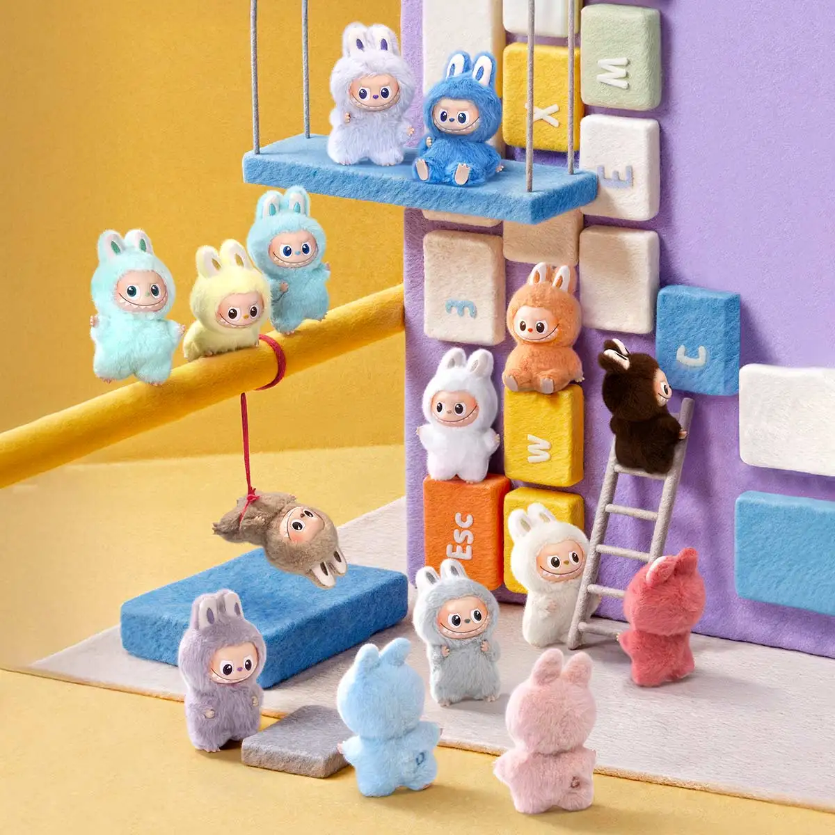 ポップマート LABUBU3世代シリーズ ぬいぐるみボックス（6個入り） 新品未開封POPMART LABUBU アソートボックス - メルカリ