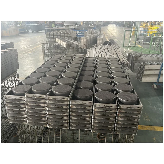 Stainless Steel Long Lifetime Punching Mold Fry Basket for Frying Instant Noodle Machine 2