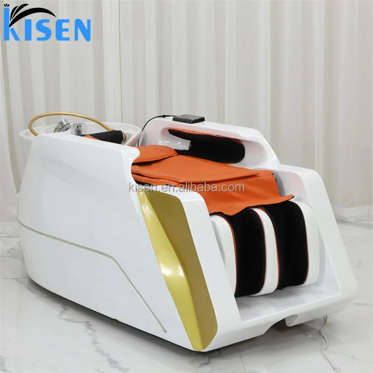 Kisen Luxury Electric Massage Shampoo Bed Massage Automatic Leg Lifting