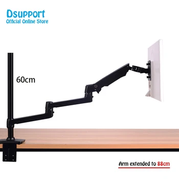 17-38 Inch Extra Long Arm Column Stand 60cm LED LCD Monitor Holder with Lengthened Arm in Stock detail image
