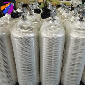 NETC 11.1L/12L/15L/S80  200Bar High Pressure Diving Aluminum Gas Cylinders  with Valve DIN YOKE  Sale CE  CERTIFICATE Best Offer