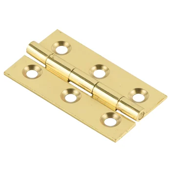 Heavy-Duty Brass Profile Cabinet Door Hinge Butt-Wardrobe Cupboard Drawer for Home Office School & Hospital Furniture Fittings