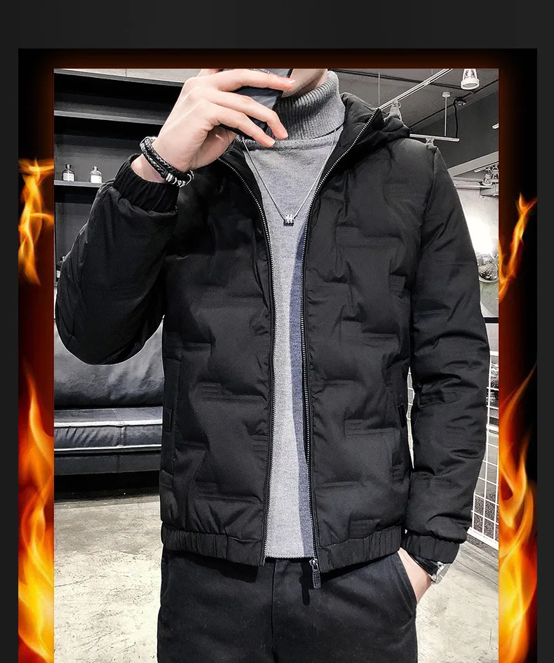 Cappotto Piumino Da Uomo PiÃ¹ Caldo Piumino Da Uomo 2022 Corto