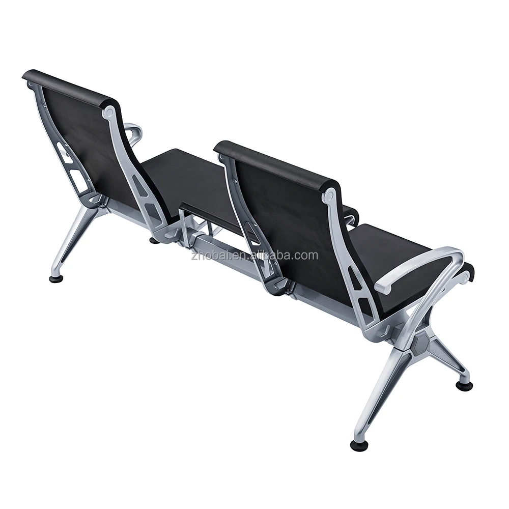 Modern Waiting Room Chairs PU Leather Armrest Multifunction Dining Gym Lobby Conference Reception Guest Seating Clinics Airports 6