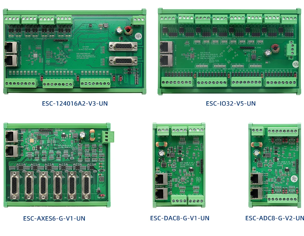 DC24V Power Input Ethercat Module - 16-Point I/O