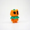 Hombre calabaza confundido.