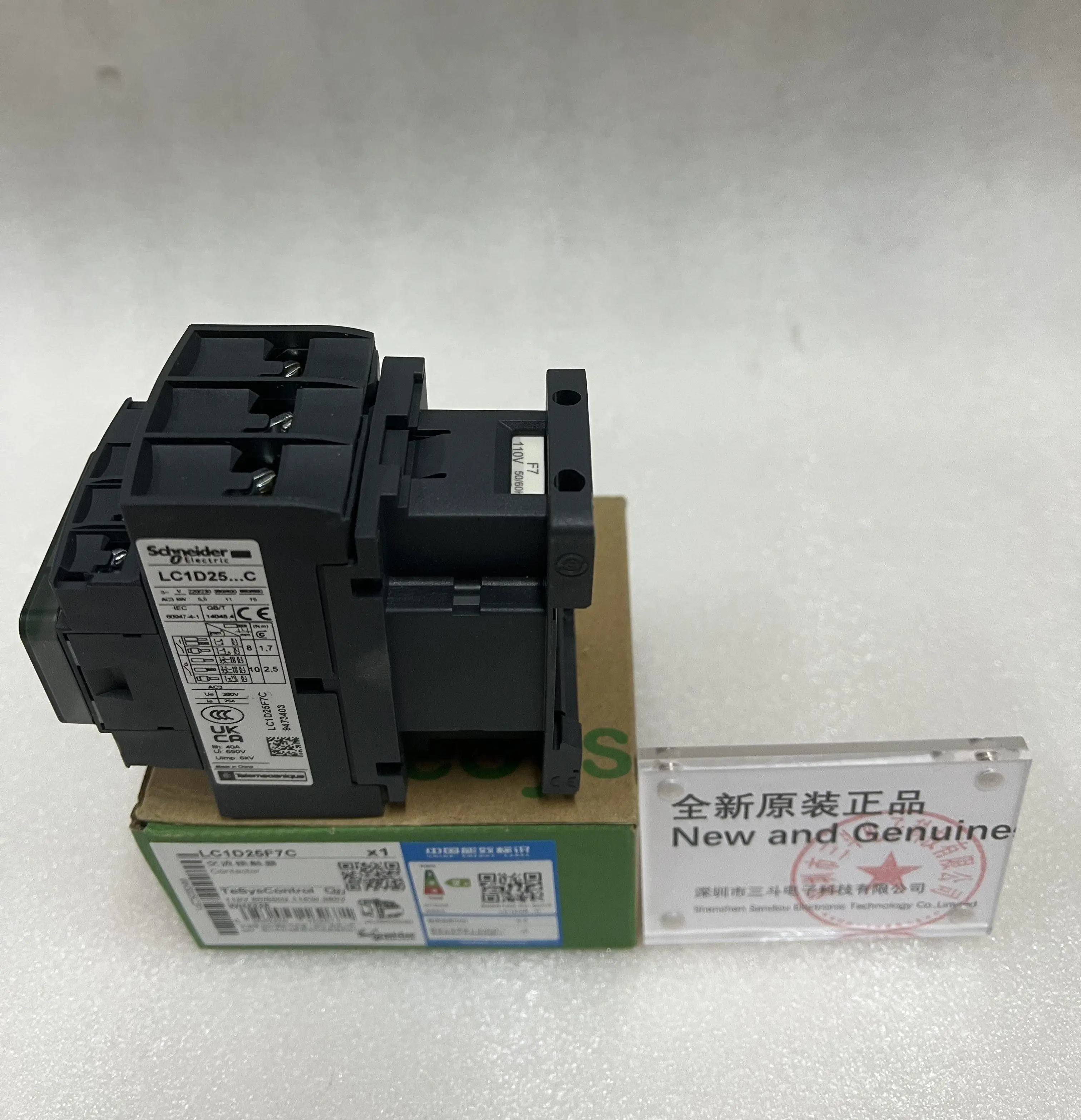 Schneider Magnetic Contactor LC1D25F7C Schneider Magnetic Contactor LC1D25F7C