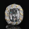 Black and gray ring-Open Size
