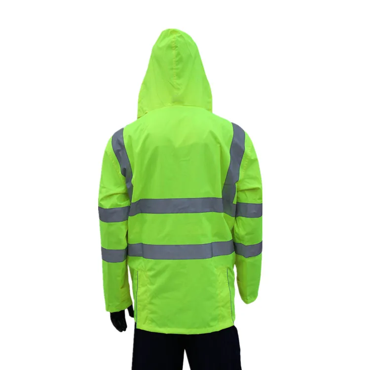 hi vis workwear vest safety jacket reflective safety vest