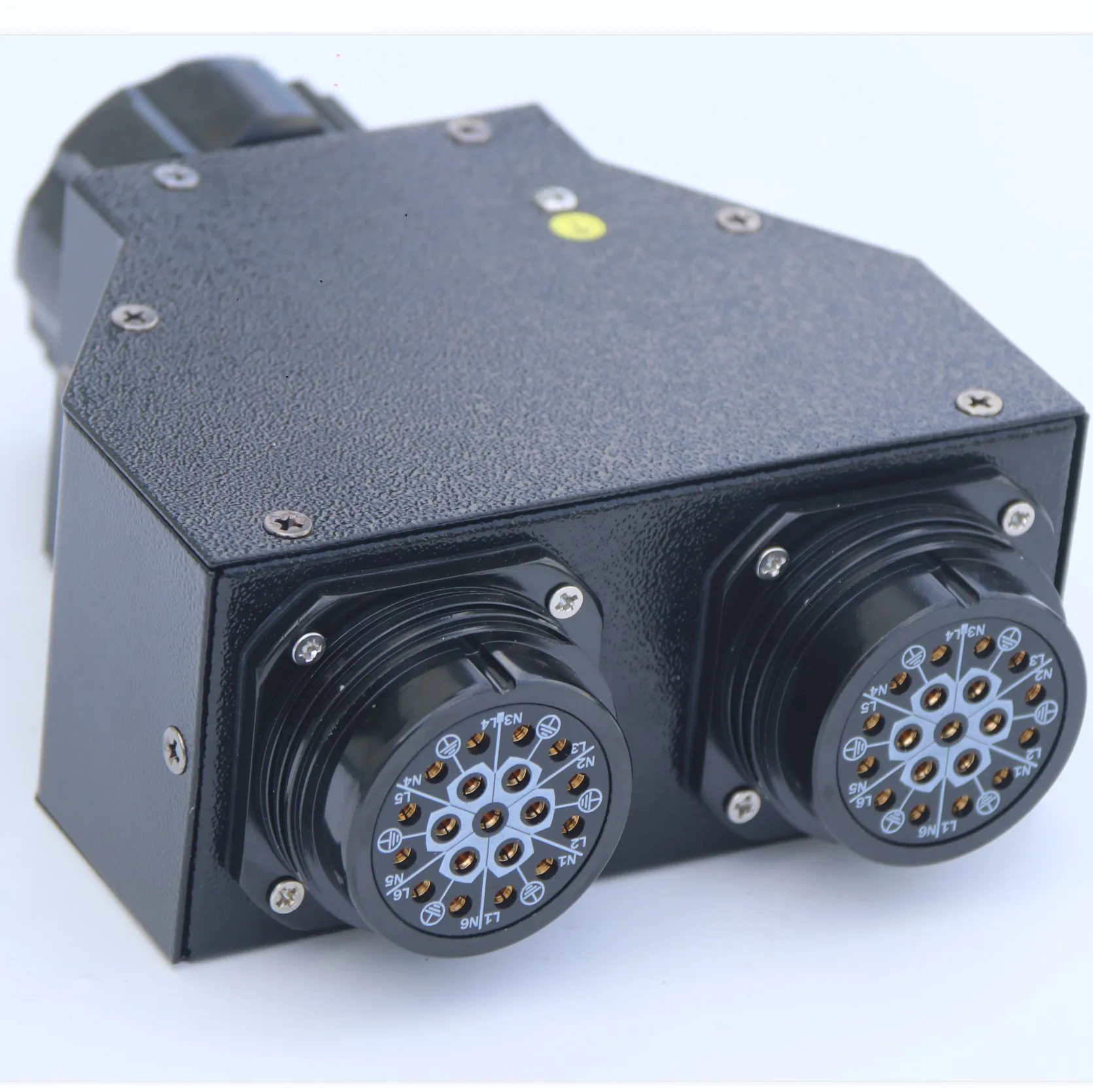 19Pin Socapex Splitter Box 1 in 2 Out  Male Female Socket Power Box