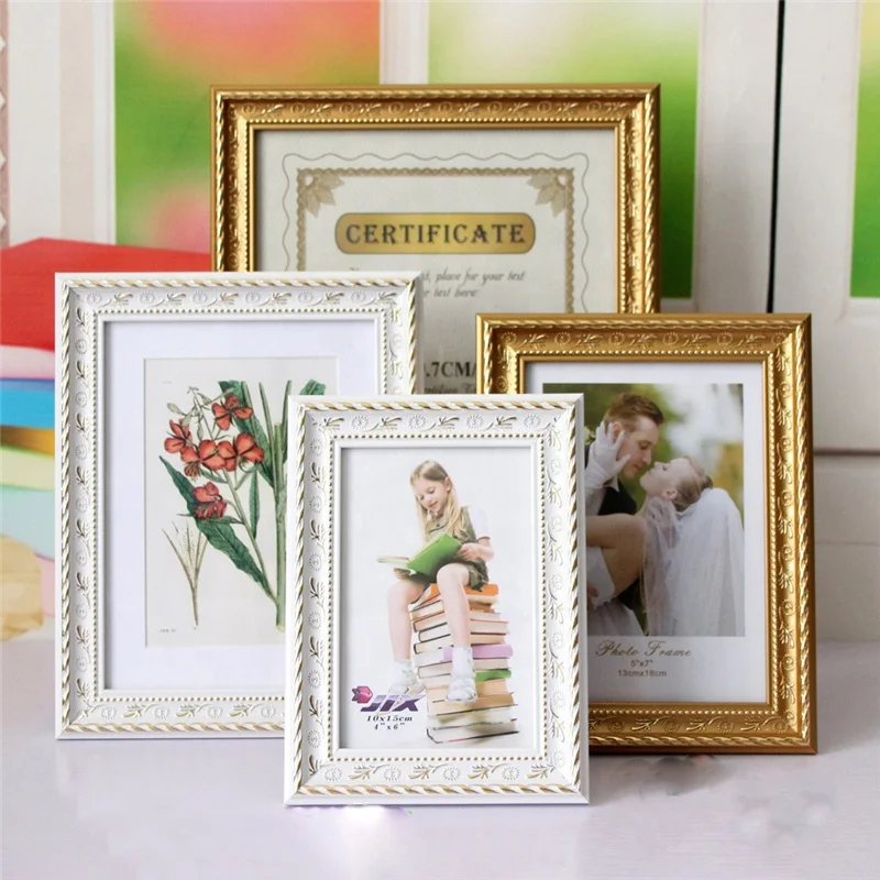 5"/6"/7"/8"/10"A4 Wooden Wall Picture Room Decor Photo Frame  Multi-size 1PC 