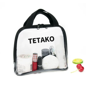 Women Travel Waterproof Transparent Clear Pvc Toiletry Cosmetic Bag