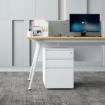 Free Shipping Small Living Room Pink Start Order Mobile Pedestal Digital Code Lock Filing Metal Cabinet Digital Lock With key