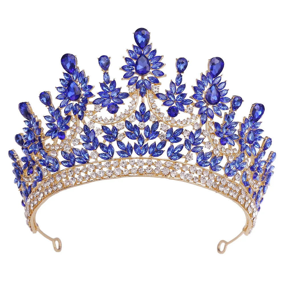 Luxury Crown - Crystal Queen Big Tall Pageant Hair Accessories display picture 3