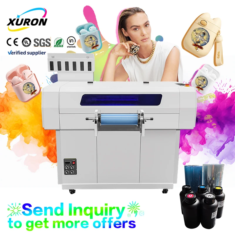 UV Curable Magic Eco-Friendly Multisurface Innovate Sticker Prints New Condition Multifunctional Pigment Inkjet Printer