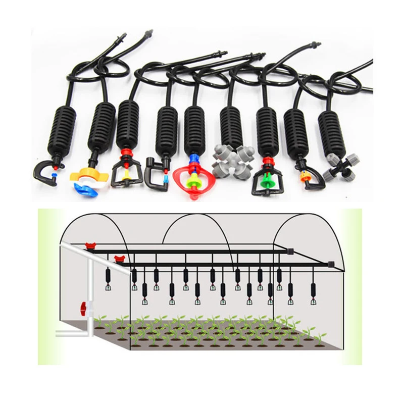 Multifunctional 4 Nozzle Hidden Camera Sprinkler Jarak Jauh for Public Park