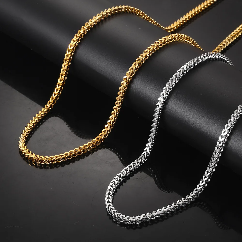 men's franco chain necklace