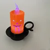 Cup candle light orange