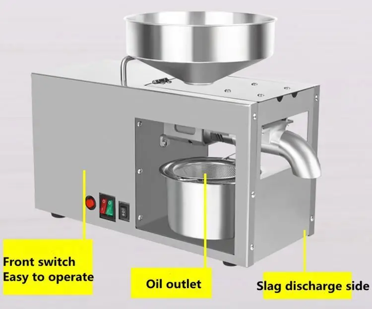 Малая машина для экстракции кокосового масла пресс прессования авокадо