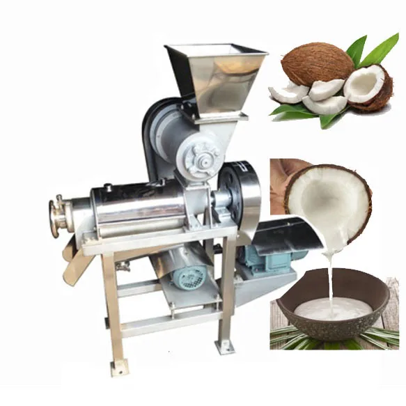 Screw Press Juicer Coconut Milk Extractor Commercial Buy Juicer